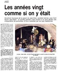 Article du 27 octobre 2003